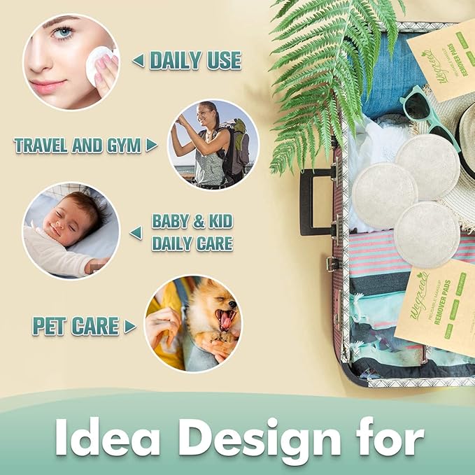 Wegreeco Reusable Cotton Rounds - Image 6