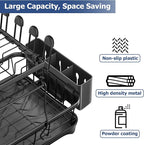 Dish Drying Rack 2-Tier Dish Racks - Image 5
