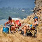 Coleman Big-N-Tall Camping Chair with Cup Holder & Side Pocket, Water-Resistant XL Outdoor Seat Supports up to 600 lbs, Great for Camping, Tailgating, Firepits, Patio, & More - Image 6