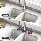 Women Girls Flower Kitchen sink faucet pad, strong water absorption, anti slip - Image 4