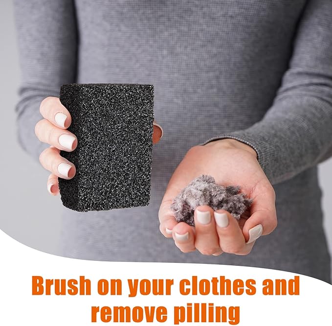 4 Pcs Sweater Pill Remover Fuzz Defuzzer Remover Stone Lint Remover Tools - Image 5