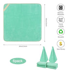 SINLAND Microfiber Facial Cloths Fast Drying Washcloth 12inch x 12inch - Image 2