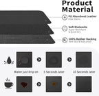 Coffee Mat - Absorbent Hide Stain Rubber Backed Dish Drying Mat - Image 2