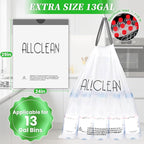 Trash Bags 13 Gallon Tall Kitchen Drawstring Garbage Bags, Fit 13 Gal Bins - Image 6