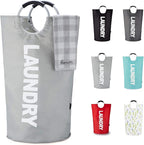 Caroeas 90L Laundry Basket, Waterproof Laundry Hamper, Laundry Bag by Caroeas