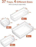 SMARTAKE 37-Piece Drawer Organizer - Image 2