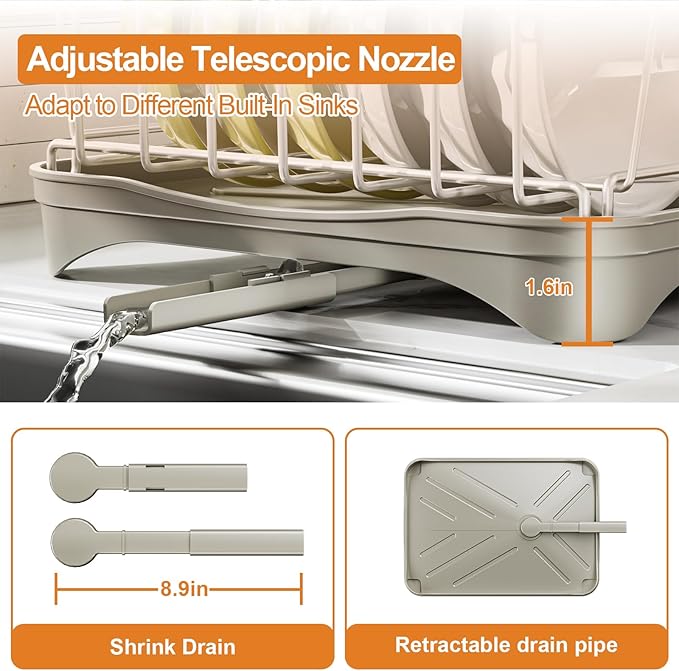 Stainless Steel Dish Drying Rack – 304 Grade Dish Racks - Image 5