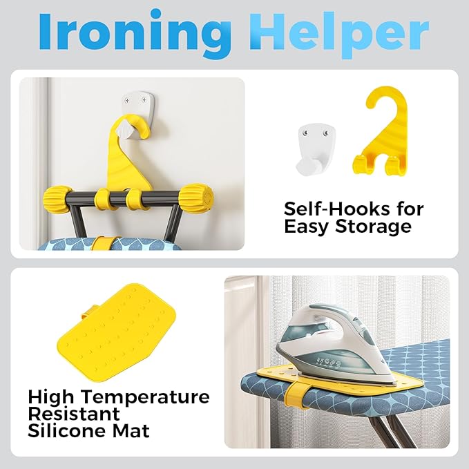 KINGBOARD Ironing Board, Compact Iron Board - Image 6