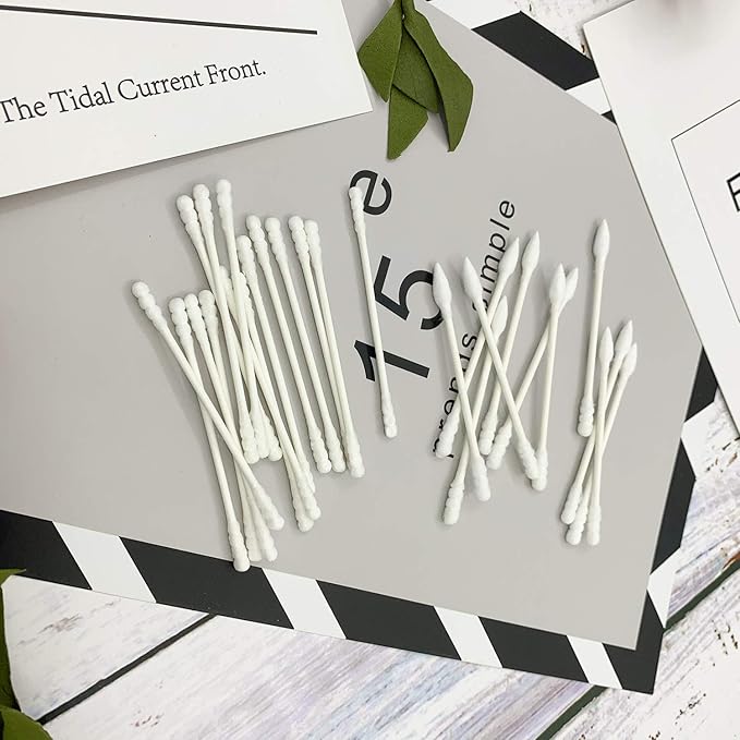 800 Pieces Cotton Swabs, Double Spiral Tipped - Image 4
