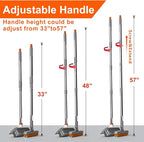 Heavy Duty Floor Scrub Brush and Grout Cleaner Tool - Image 2