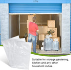 Fainne 10 Pack Extra Large Clear Plastic Storage Bags 55 x 67 Inch 3.94 Mils - Image 6