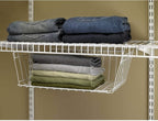 ClosetMaid 17 Inch Wide Hanging Basket Wire Shelving Accessory - Image 3