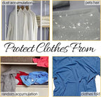 50 Pack 23.6x40inch Clear Plastic Clothes Covers - Image 4