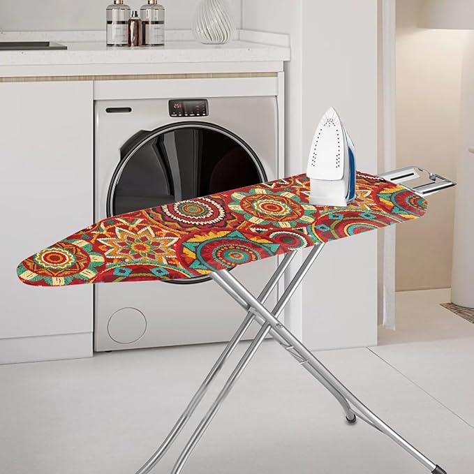 Boho Mandala Flower Print Ironing Protector - Image 2