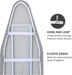 Ironing Board Cover and Pad Standard Size 15 x 54, 3 Pairs of Hook and Loop - Image 4