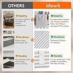 Lifewit 1 Pack Laundry Hamper Large Collapsible Laundry Baskets, Freestanding - Image 3