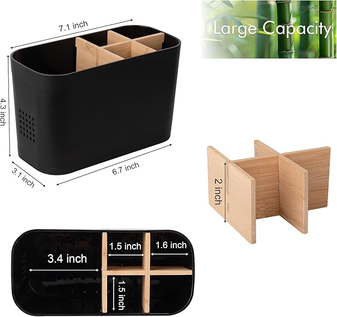 Toothbrush Holders for Bathrooms, Electric Tooth Brush Holder - Image 5