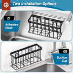 Sponge Holder for Kitchen Sink, Sink Caddy Organizer - Image 3