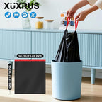 XUXRUS Small Black Bathroom Trash Bags 4 Gallon Drawstring Garbage Bags - Image 6