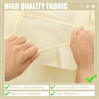 Windyun 40 Over the Door Shoe Organizer Large Breathable Mesh Pockets Hanging - Image 6
