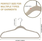 Quality Hangers Multi Pack Slim Plastic Hangers - Image 4