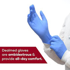 Dealmed Nitrile Medical Grade Exam Gloves, Disposable, Latex-Free - Image 6