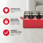 ALCYON Battery Organizer Storage Case, Battery Vault Box Container - Image 7