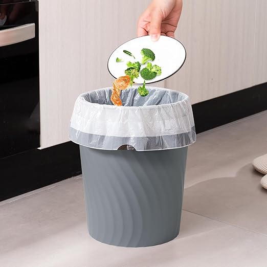 YGJT Small Trash Can, 3 Pack 1.8 Gallons Bathroom Trash Can Waste Basket - Image 4
