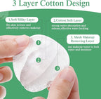 Maxcheck 2500 Pcs Cotton Rounds Bulk Exfoliating Rounds Cotton Rounds - Image 5