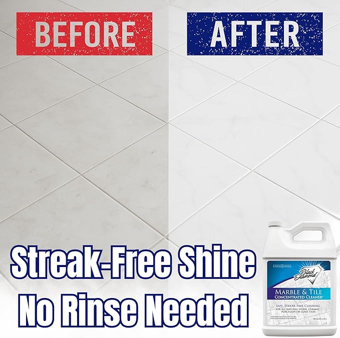 Black Diamond Stoneworks Marble & Tile Cleaner Gallon + Ultimate Grout Cleaner - Image 5