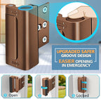 Home Security Door Reinforcement Lock - Image 2