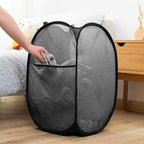 Mesh Pop up Laundry Hamper - Image 5