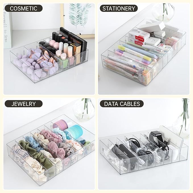 2Pcs Cable Charger Organizer Box, Large Cords Storage Organizer - Image 6