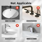 WAFT YEARN 14X5 Inch Silicone Durable Faucet Mat Kitchen Sink Splash Guard - Image 7