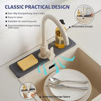 Stone Faucet Mat for Kitchen Sink，Super Absorbent Diatomite Fast Drying Stone - Image 4