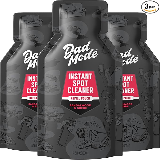 DadMode Instant Fabric Spot Cleaner | 1000 Stain Treatments | Fastest Clothing by DadMode