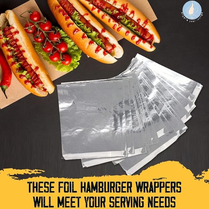 ANGEL’S PEEL LOUNGE Insulated Aluminum Foil Hamburger Bags - Image 8