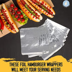 ANGEL’S PEEL LOUNGE Insulated Aluminum Foil Hamburger Bags - Image 8