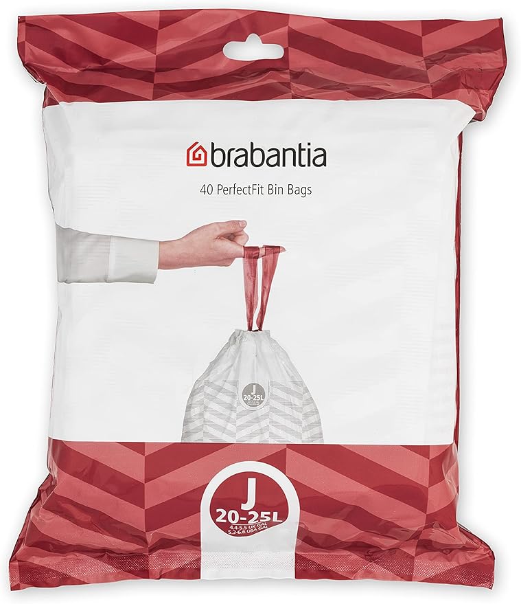 Brabantia PerfectFit Trash Bags Thick Plastic Trash Can Liners - Image 2