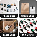 KINGLAKE Black Clothes Pins Wooden - Image 5