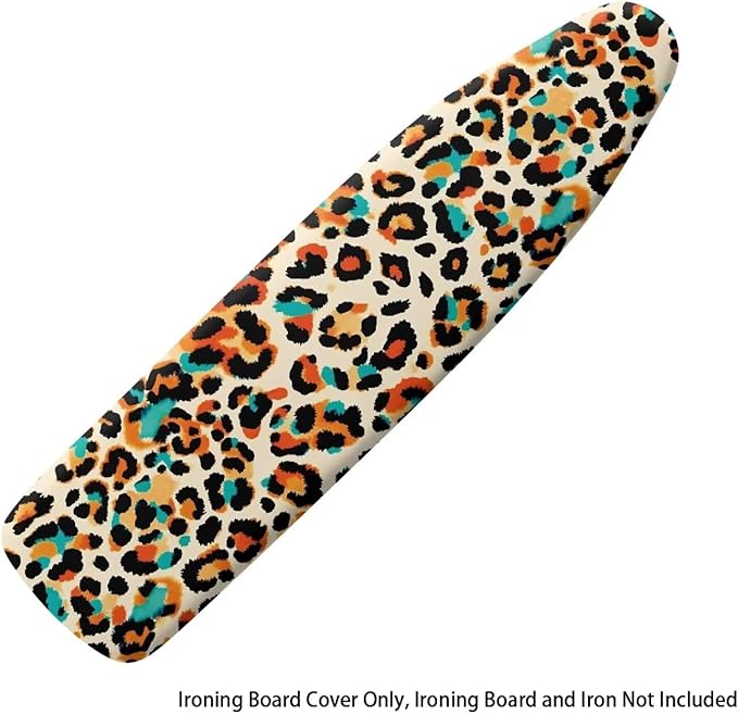 Rainbow Leopard0 Ironing Board Cover and Pad - Image 6