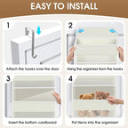 2 Pack Over The Door Organizer, Hanging Storage Organizer - Image 3