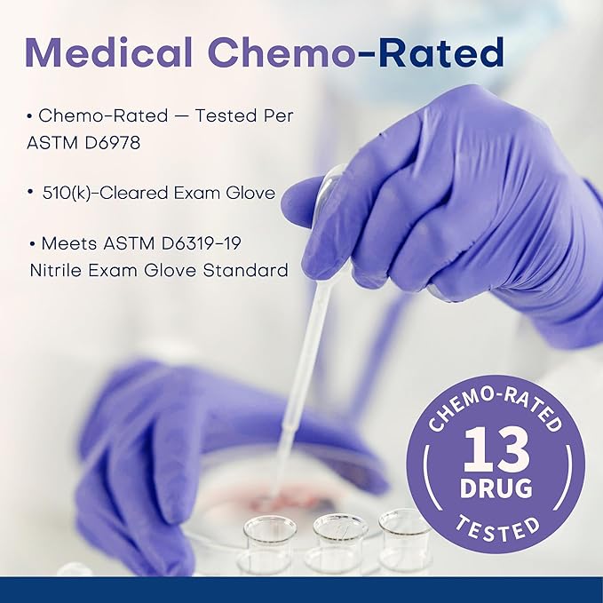 Medical Soft Max™ Nitrile Disposable Gloves, 100 Ct Latex-Free Powder-Free Food - Image 4