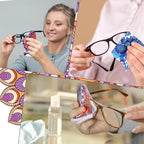 24 Pcs Mandala Eyeglasses Cleaning Cloths Microfiber Lens Cleaning Cloths Soft - Image 5