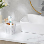 rejomiik Toothbrush Holders for Bathrooms Countertop, 3 Slots Electric Tooth - Image 2