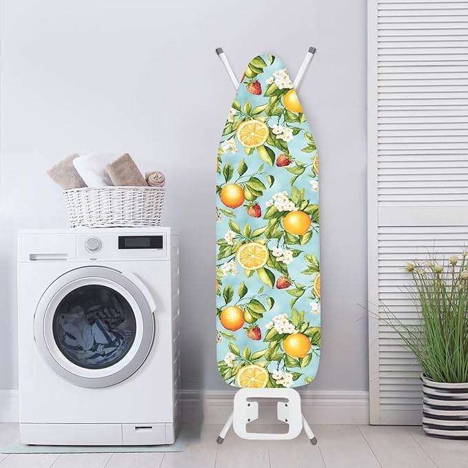 Lemon Fruit Ironing Board Cover Stain Resistant Lightweight Table Top Ironing - Image 3