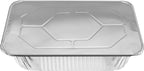 NYHI 9x13 Aluminum Pans With Lids, Disposable Half Size Steam Table Foil Pans - Image 8