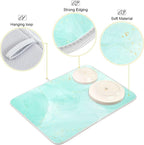 Turquoise Marble Dish Drying Mat - Image 4