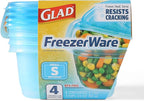 Glad GladWare Freezerware Food Storage Containers - Image 2