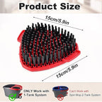 2 Pack Upgrade Scrub Brush Replace Heads Compatible - Image 2
